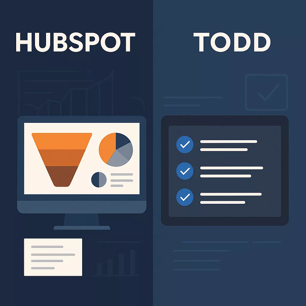 TODD vs HubSpot: Why a Business Momentum System Beats a Marketing CRM