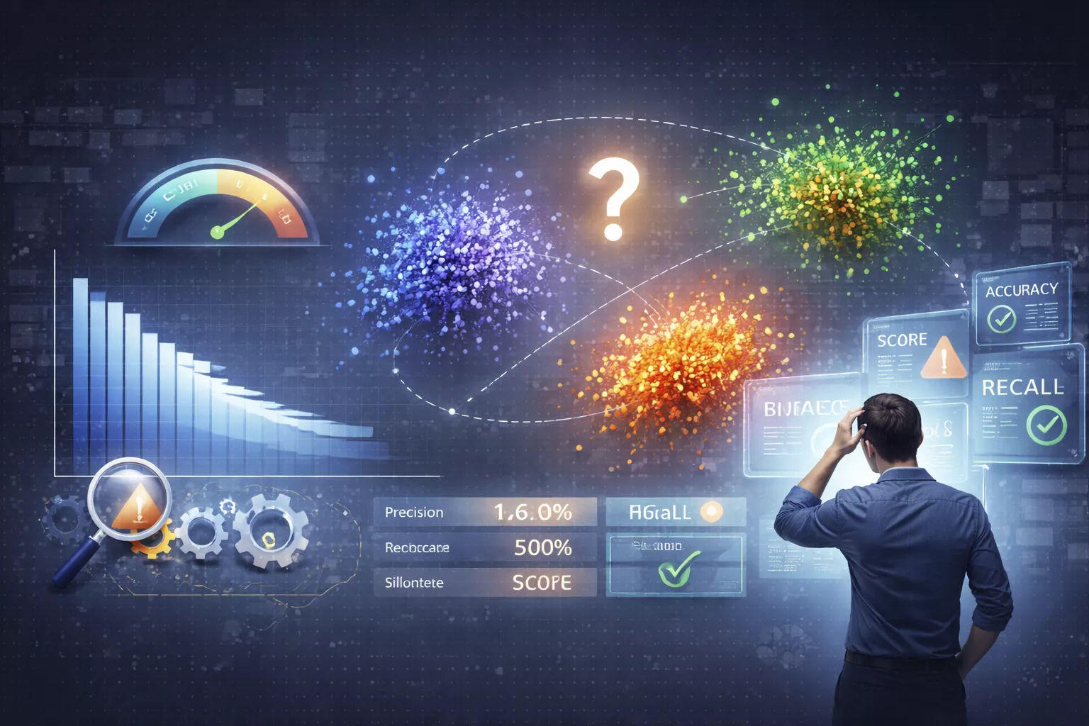 When High Clustering Scores Still Break Decisions