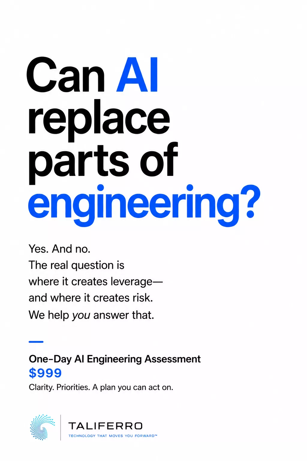 CTO evaluating AI tools and their impact on the engineering team and software development workflow