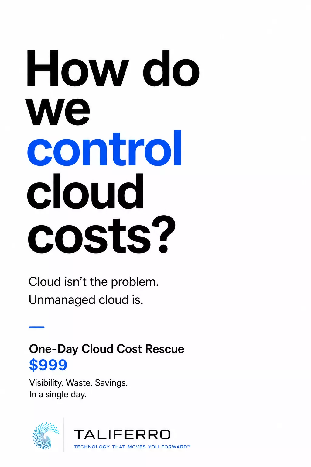 CTO reviewing unexpectedly high cloud infrastructure costs that have outpaced the on-premise data center