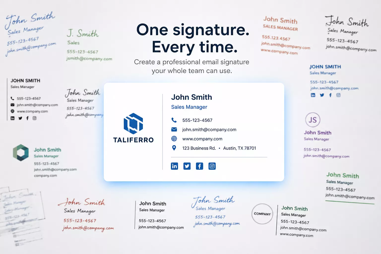 Email Signature Builder