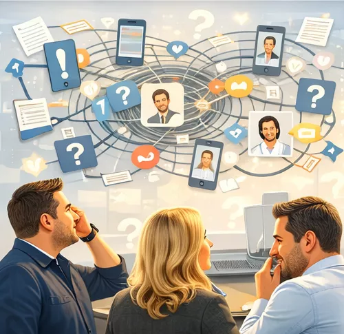 TODD Network contacts and relationship view