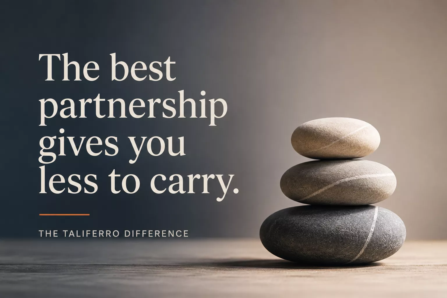 The Benefit Isn't Just What We Do