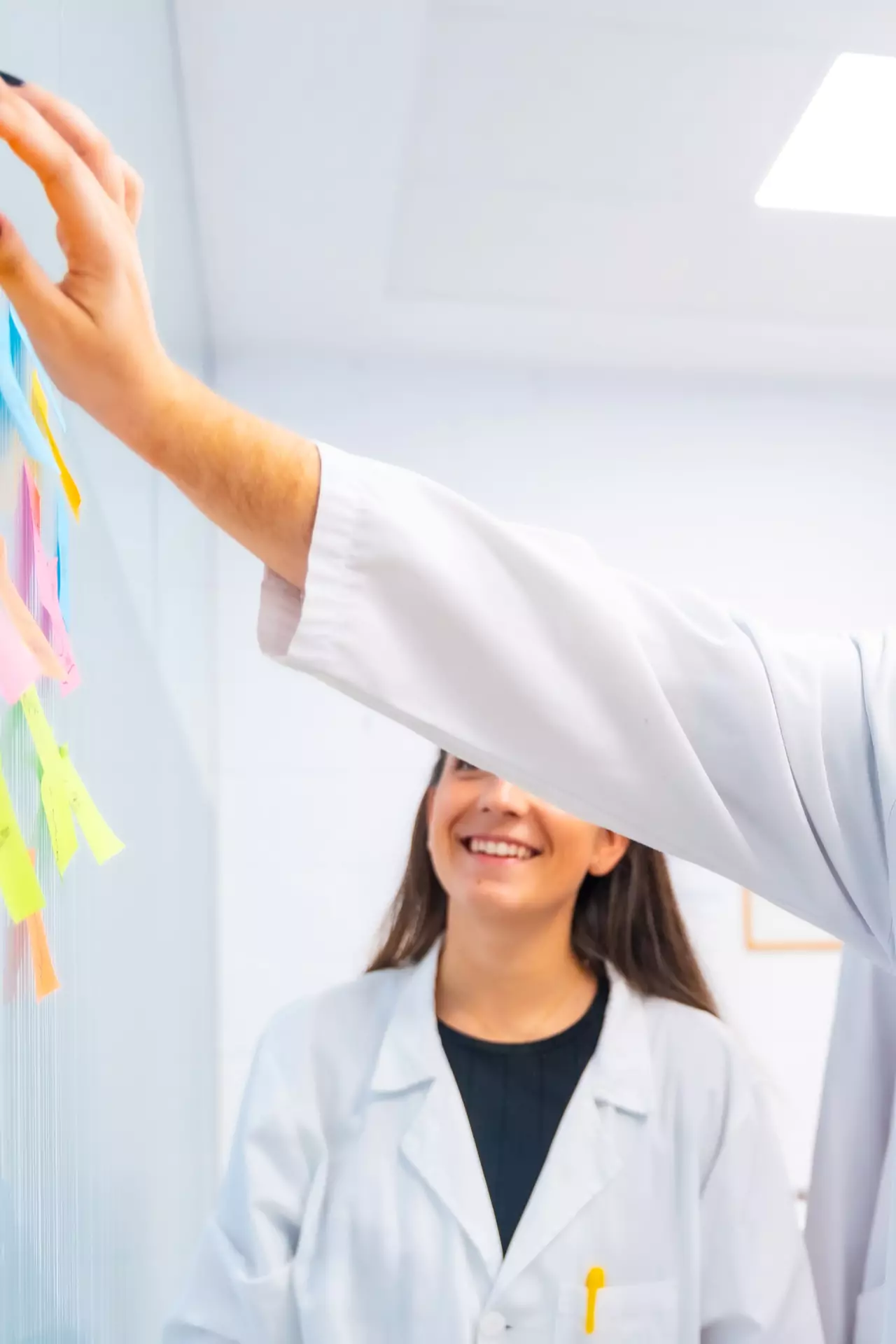 Team collaborating around Laboratory Information System workflows