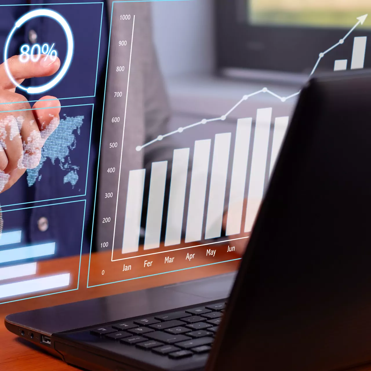 Market trends analysis using AI