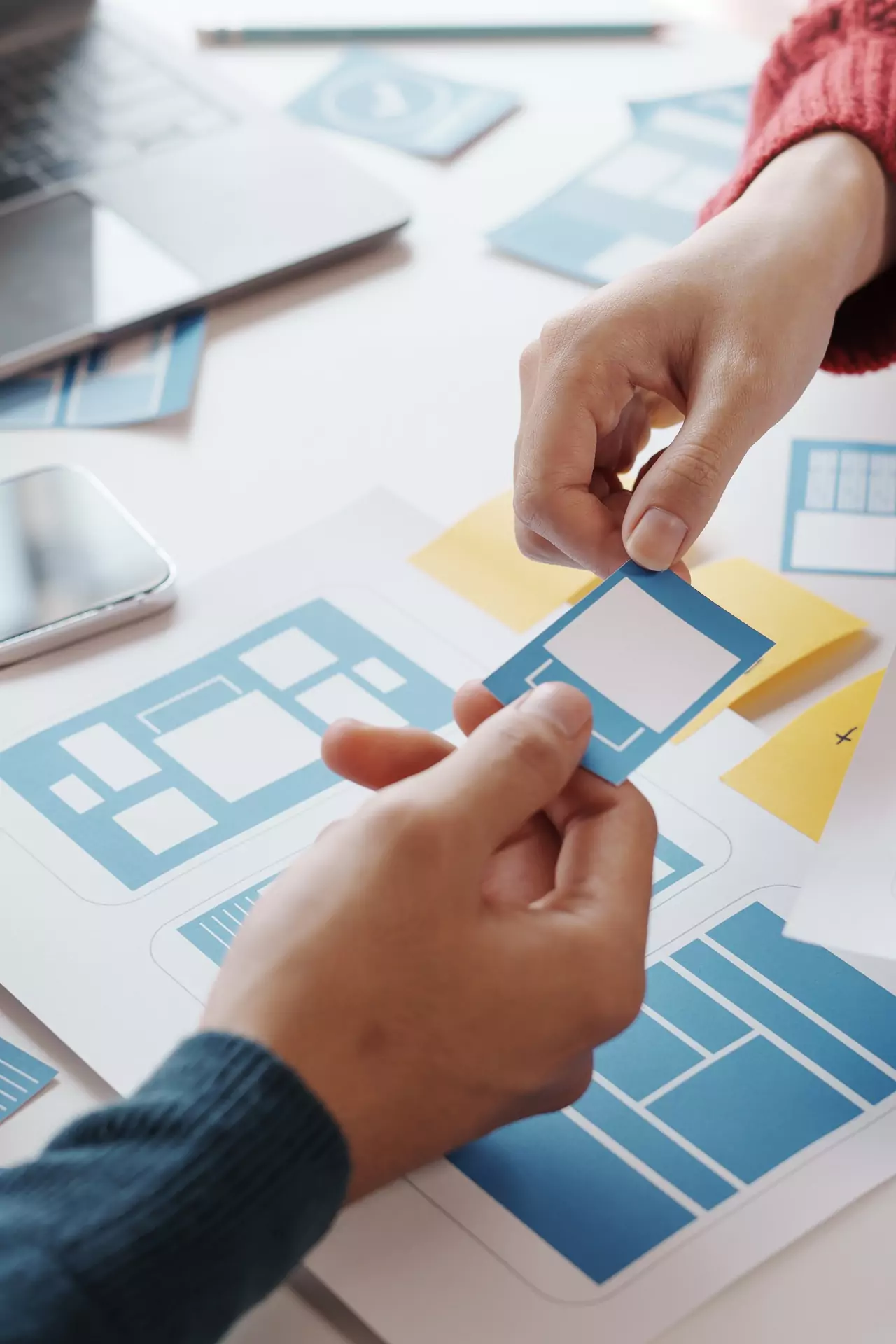 In-depth view of custom software and website development process, showcasing innovative solutions tailored to business needs.