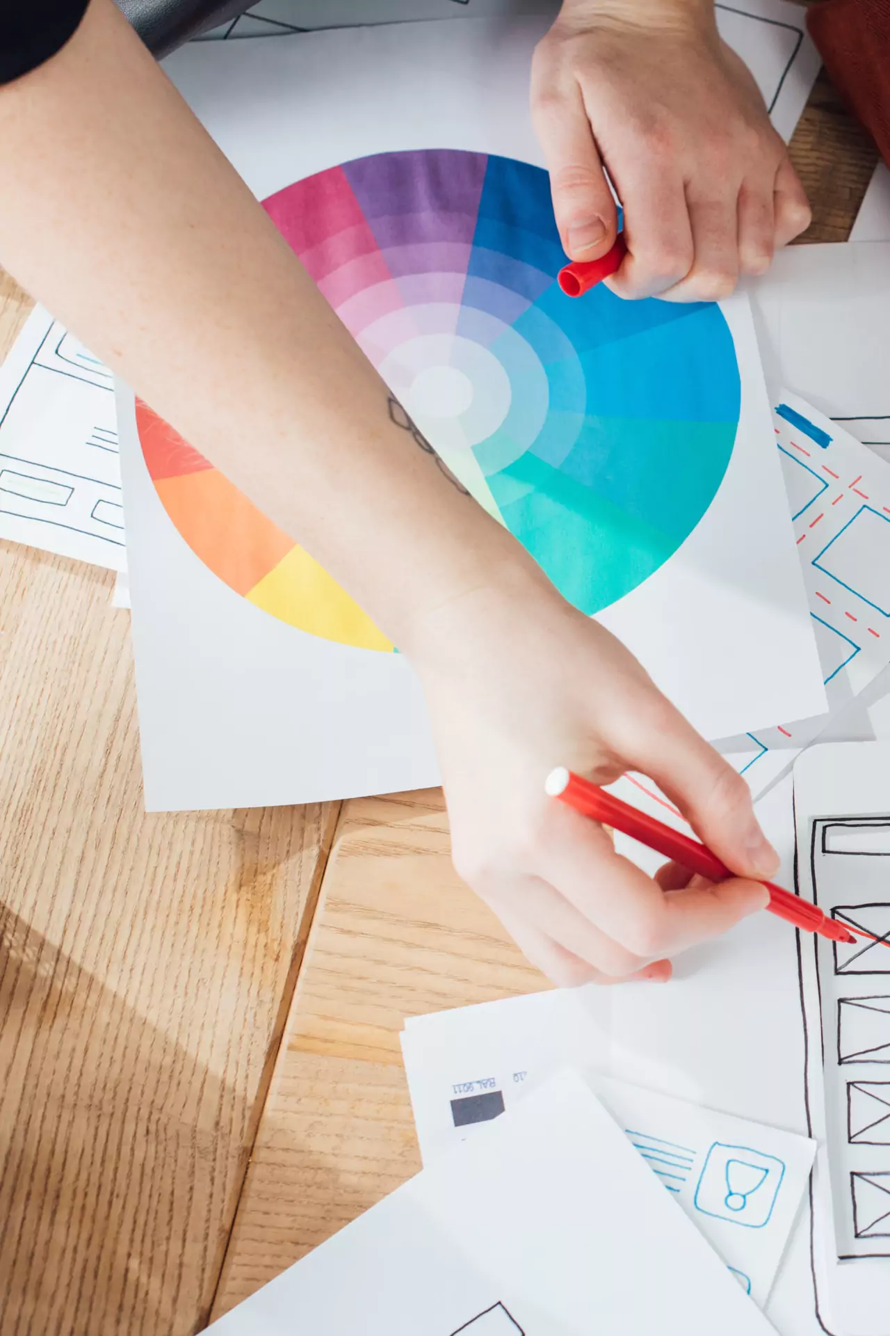 Affordable web development responsive layout