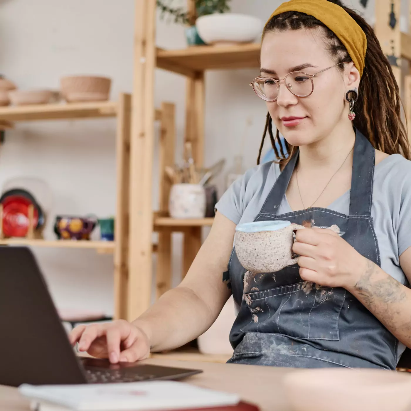 Depiction of a small business website build