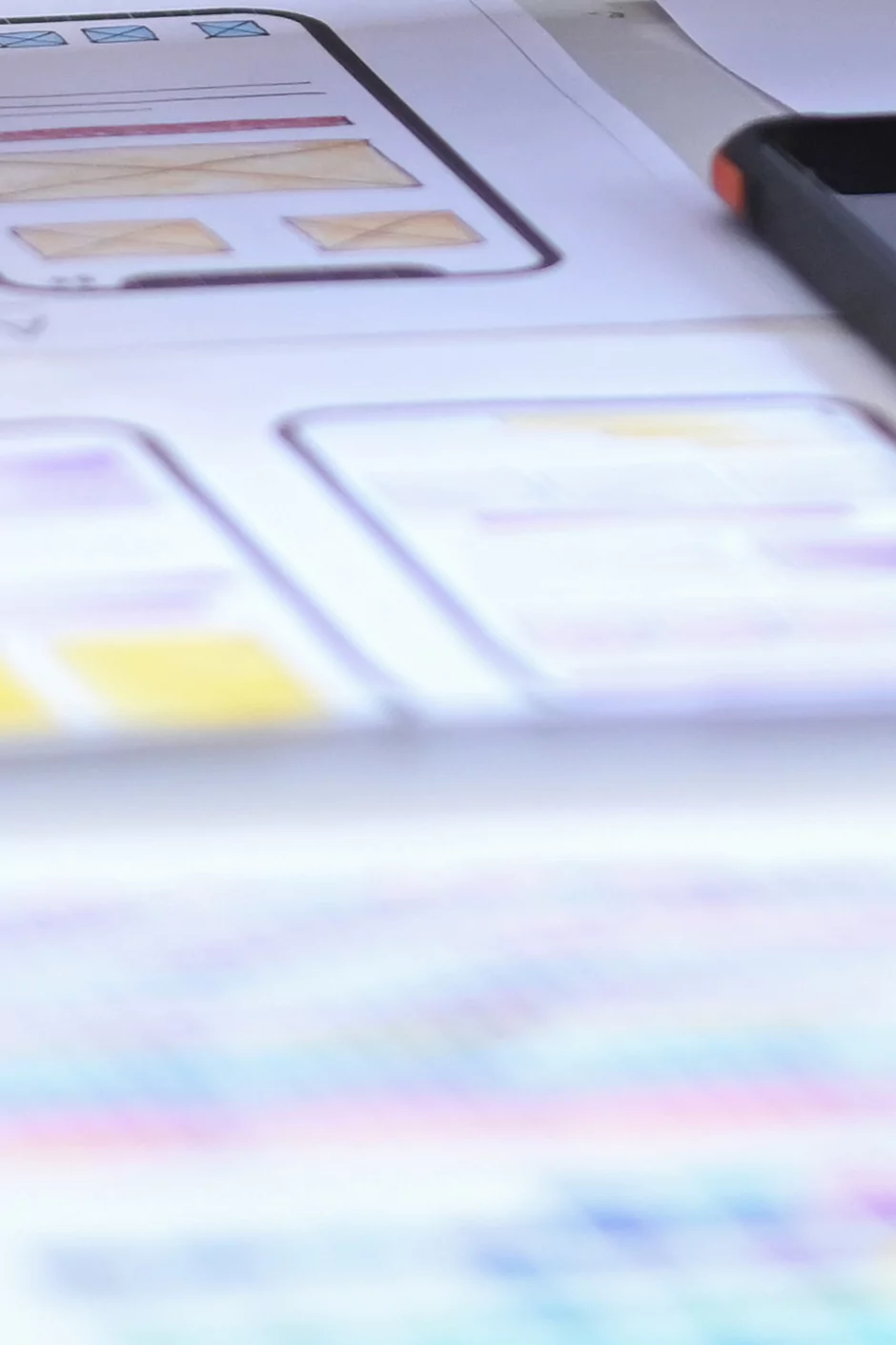 An illustrative depiction of a responsive web design showcasing adaptability on various devices.