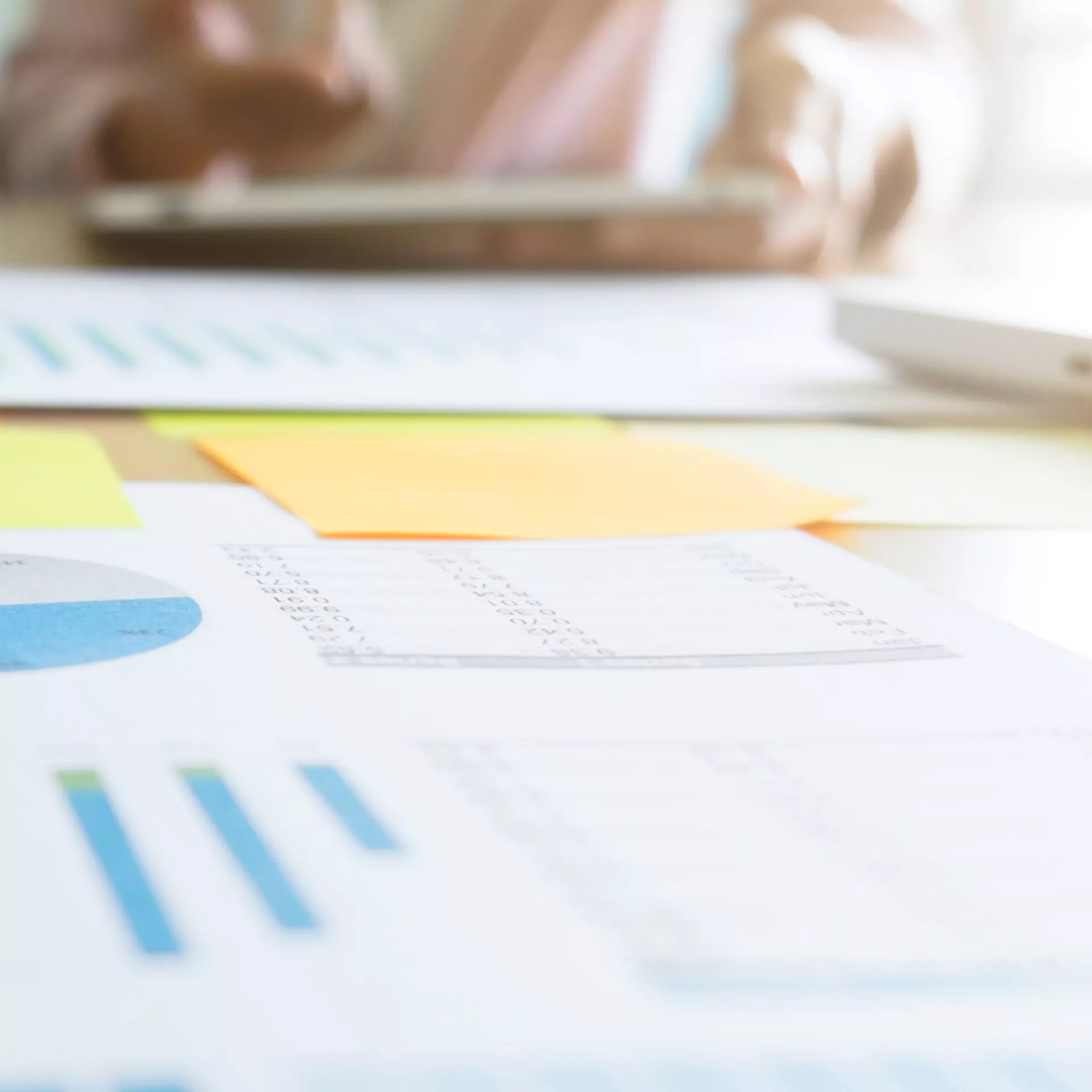 Graph illustrating business growth through digital solutions